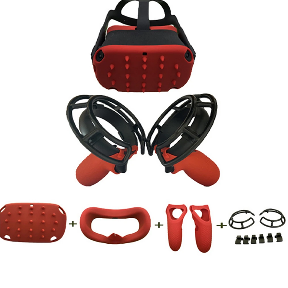 6 шт. Мягкая силиконовая маска для глаз чехол лица нескользящий контроллер