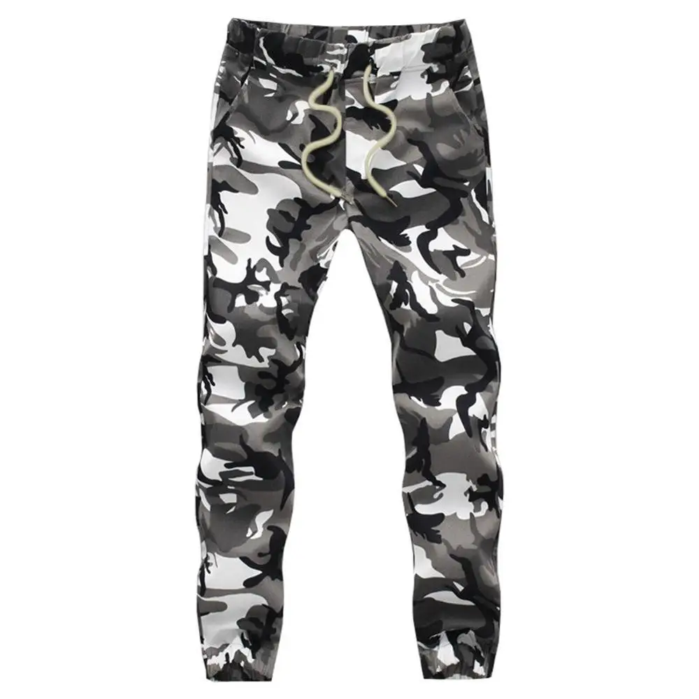 

Cotton Mens Jogger Autumn Pencil Harem Pants 2020 Men Camouflage Military Pants Loose Comfortable Cargo Trousers Camo Jogger