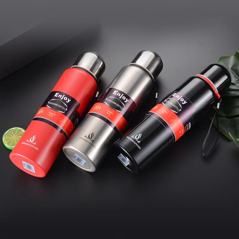 

750ml Large Thermos Bottle Stainless Steel Vacuum Flasks Coffee Tea Thermos Mug Sport Travel Mug High Quality Thermocup