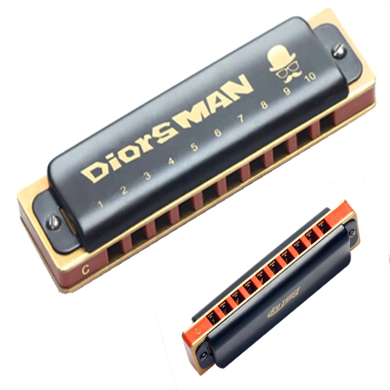 Easttop гармоника с 10 отверстиями Мужская Gaita bluetooth ключ ротом Ogan Diatone инструменты