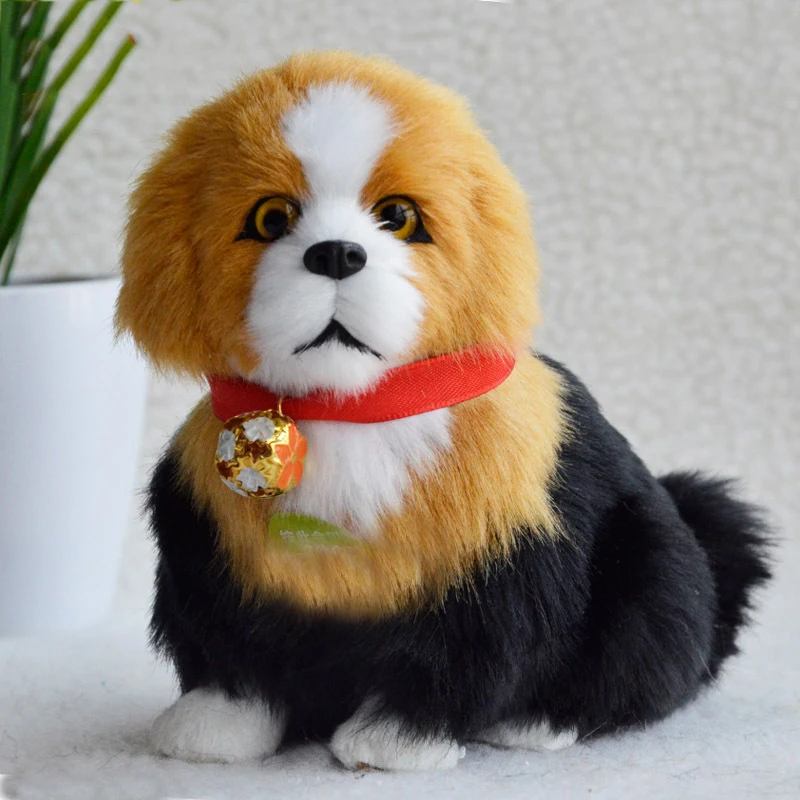 Имитация кота плюшевые домашние животные модель украшение подарок на день