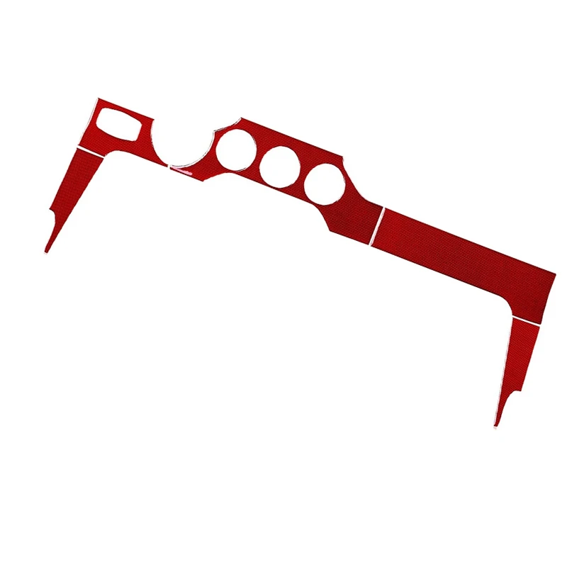 

Car Dashboard Center Console Instrument Interior Trim Carbon Fiber Sticker ford Mustang GT 2015-2020