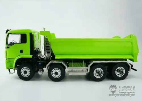 LESU 1/14 8*8 гидравлический самосвал радиоуправляемая модель ESC для RC DIY Tamiya MAN |