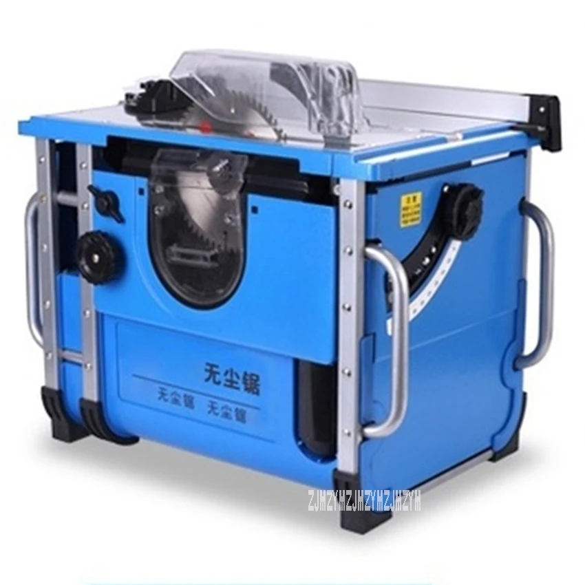 

LC-ST-007 Liftable Beveling Sliding Table Saw Solid Wood Floor Dustless Saw Household Decoration Woodworking Table Panel Saw