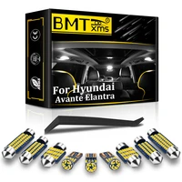 bmtxms canbus for hyundai avante elantra 2017 2018 2019 2020 cn7 2021 vehicle led interior light kit auto license plate lamp kit