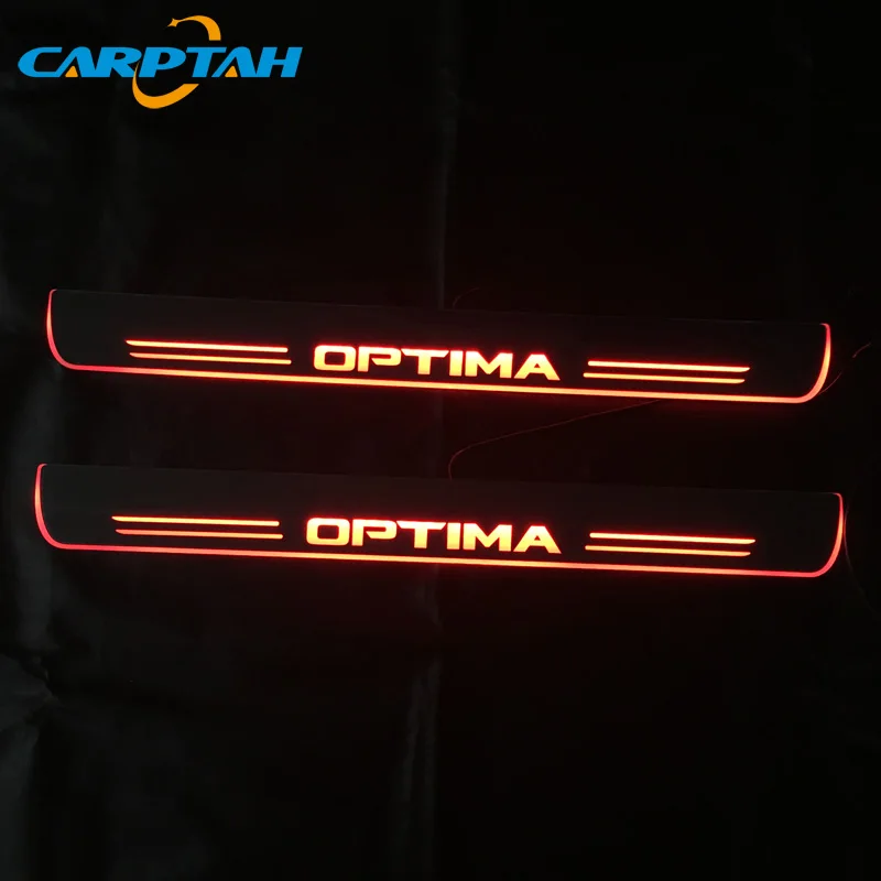 СВЕТОДИОДНЫЙ Автомобильный светильник для педали обшивки порога пластина