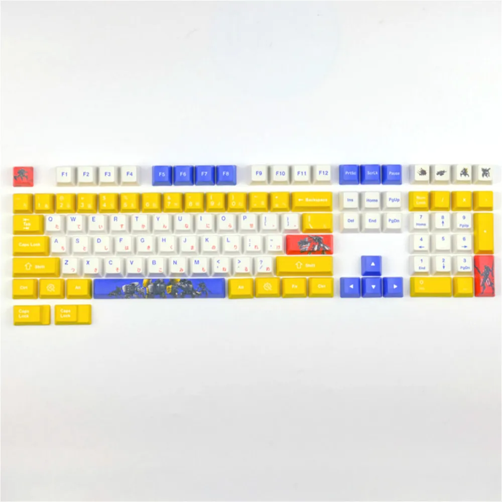 

Набор колпачков для ключей Mecha PBT OEM, колпачок для механической игровой клавиатуры MX Cherry, 104 клавиш