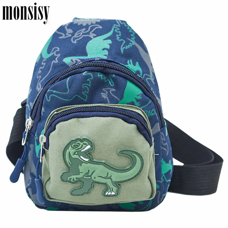 Нагрудная сумка Monsisy для мальчиков и девочек детский саквояж кросс боди с