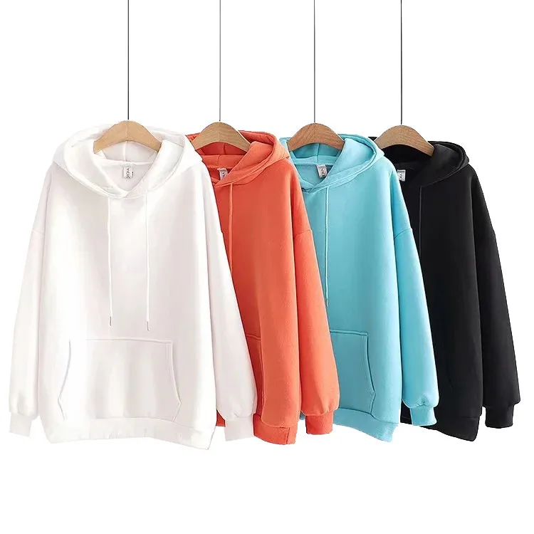 

Femele Streetwear Hoodies Women Solid Pocket Sweatshirt Autumn Winter Long Sleeve Hoodies Harajuku Hoodie Print Sweatshirt Women
