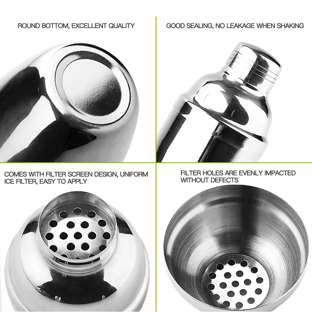 Нержавеющая сталь красное вино шейкер для коктейлей миксер напиток бармен набор