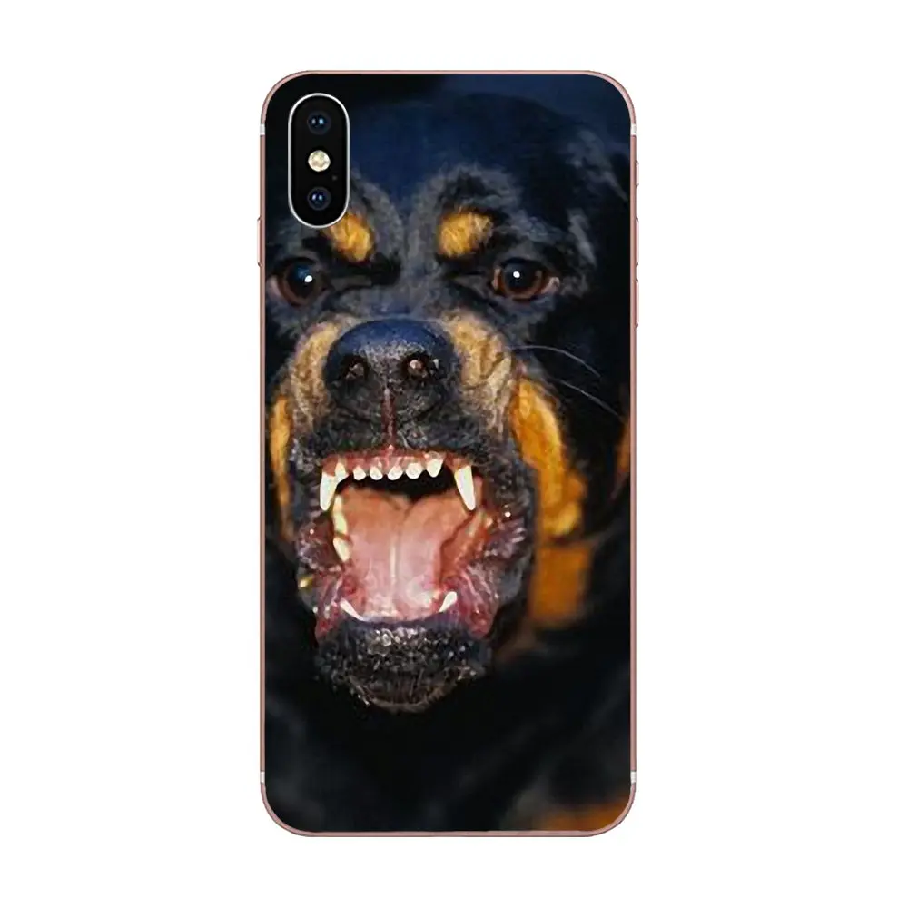 Мощная собака Ротвейлер для sony Xperia Z Z1 Z2 Z3 Z4 Z5 compact Mini M2 M4 M5 T3 E3 E5 XA XA1 XZ Премиум Кожа