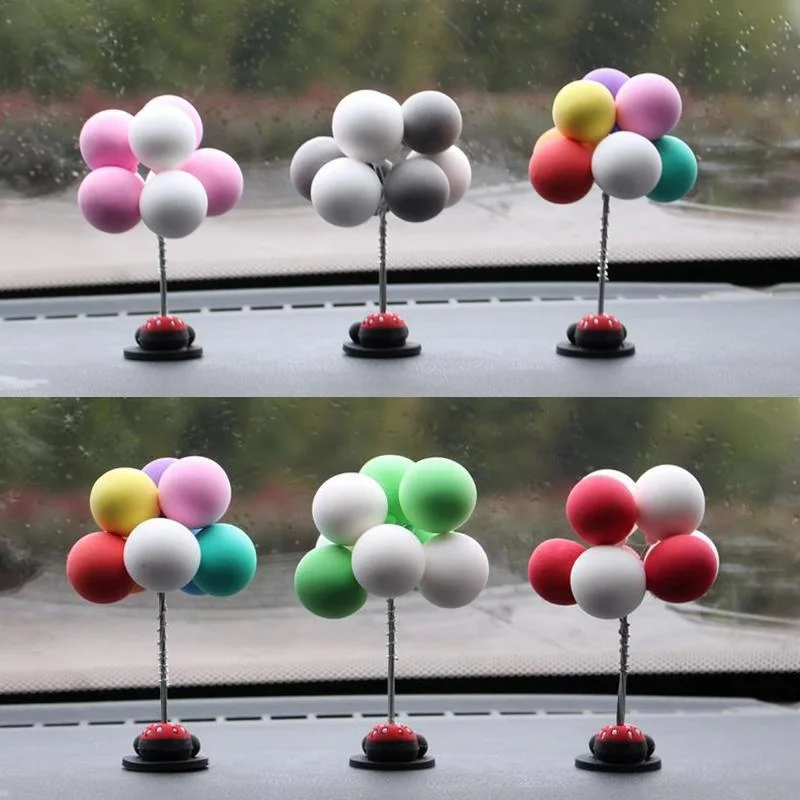 Рождественский подарок красочный воздушный шар украшение автомобиля стола