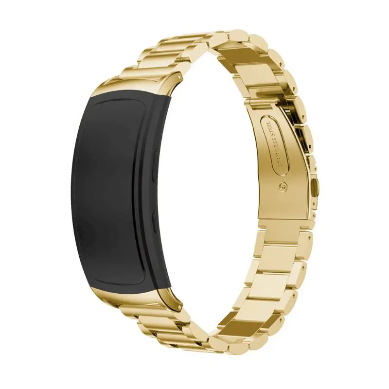 Подходит для смарт браслета Samsung Gear Fit 2 Fit2 Pro металлический ремешок