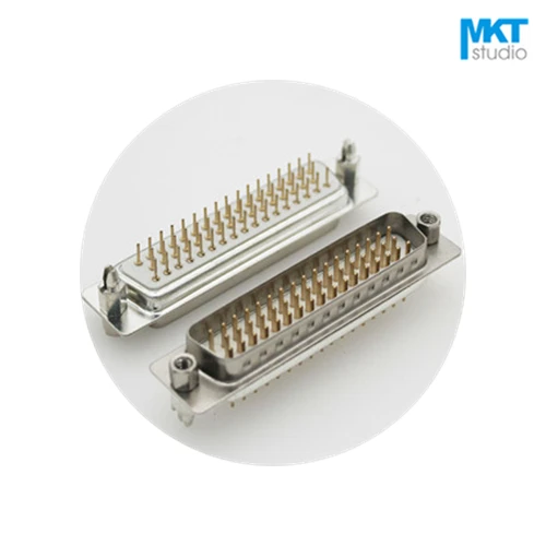 10 шт. образец позолоченный штекер/гнездо белый прямой DB50 DR50 DP50 тройной D-sub PCB Mount VGA