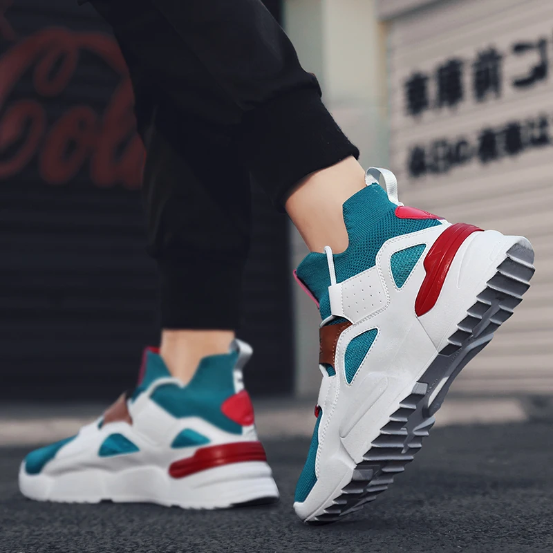 Новейшие мужские носки кроссовки для бега легкие прогулок уличные дышащие YGp-1809 |