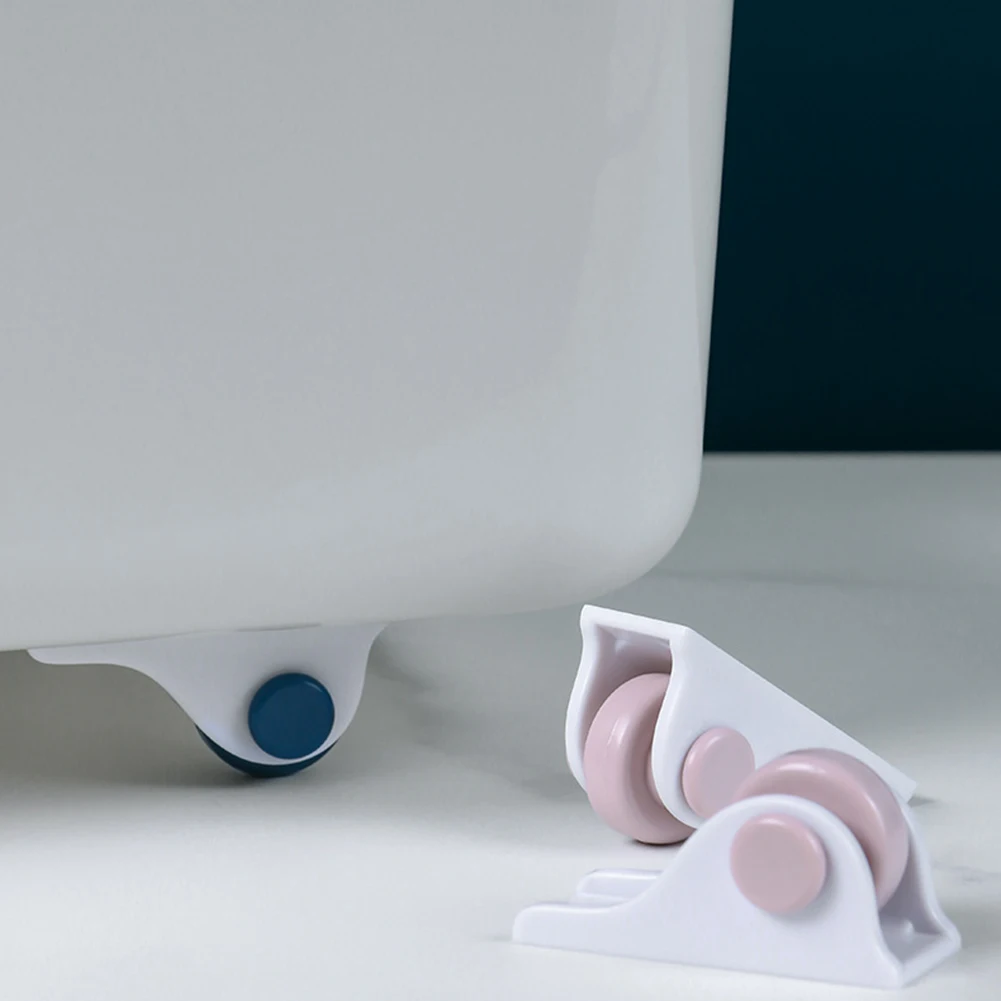 4 шт мебель самоклеящиеся роликовое колесо стеллаж для хранения Организатор