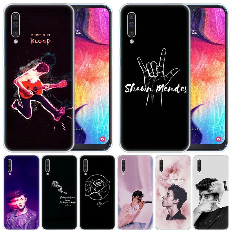 Роскошный мягкий силиконовый чехол Shawn Mendes для Samsung Galaxy A50 A70 A80 A40 A30 A20 A10 A20E A2 CORE A9 A8