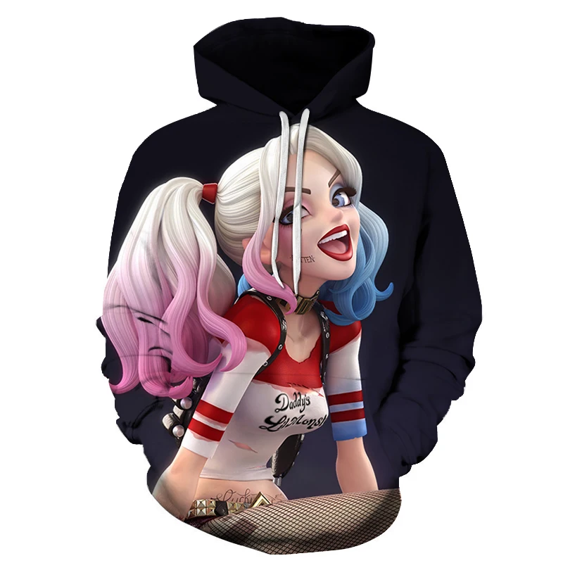 Новинка лидер продаж отряд самоубийц 3D толстовки для косплея модная Толстовка в