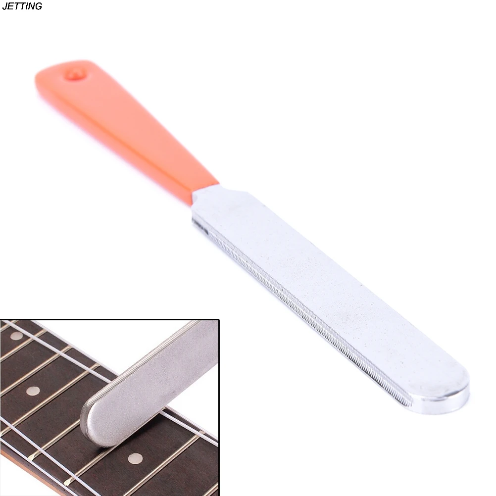 

Guitar Fret Crowning Luthier File Stainless Steel Narrow Dual Cutting Edge Tool
