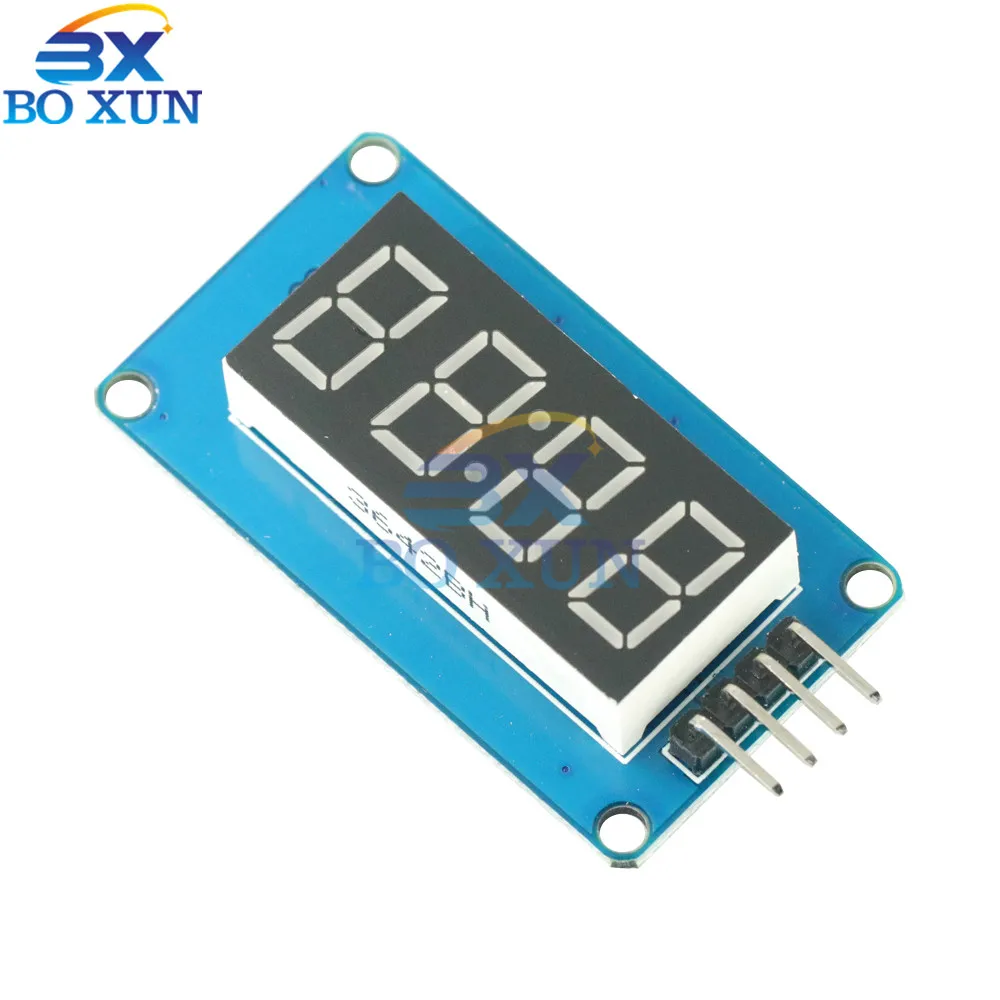1 шт Красный общий анод 4-сегментный цифровая трубка Дисплей для Arduino UNO R3 MEGA2560