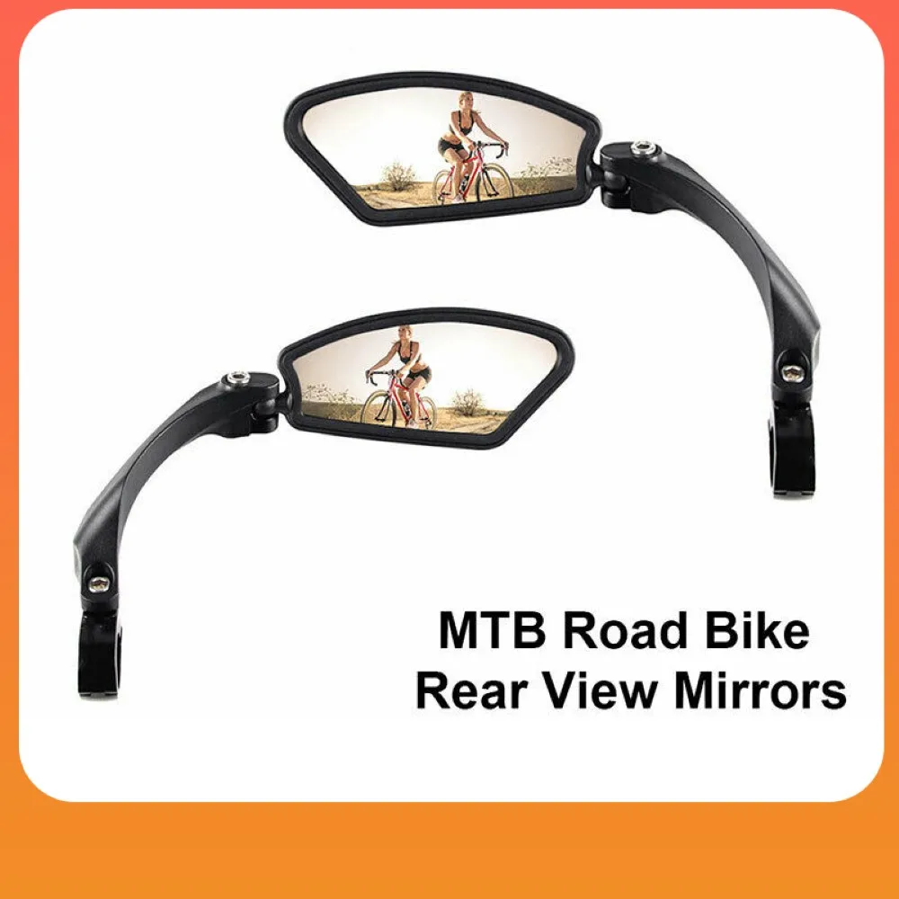 

Велосипедное Зеркало Заднего Вида Складные регулируемые на 360 градусов MTB велосипедные зеркала заднего вида из нержавеющей стали