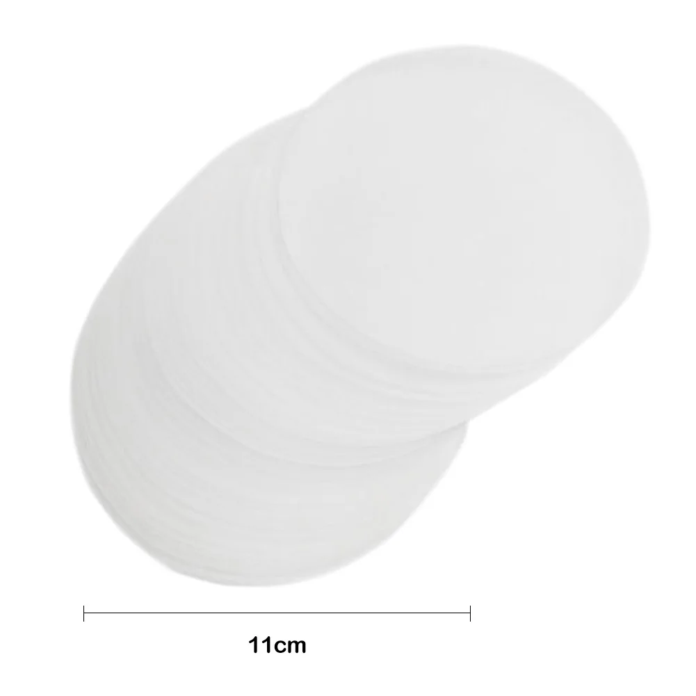 100pcs Round Hamburger Oil Blotting Paper BBQ Grill Absorbing Sheet Non-stick Easy To Take No Fluorescent Agent | Дом и сад