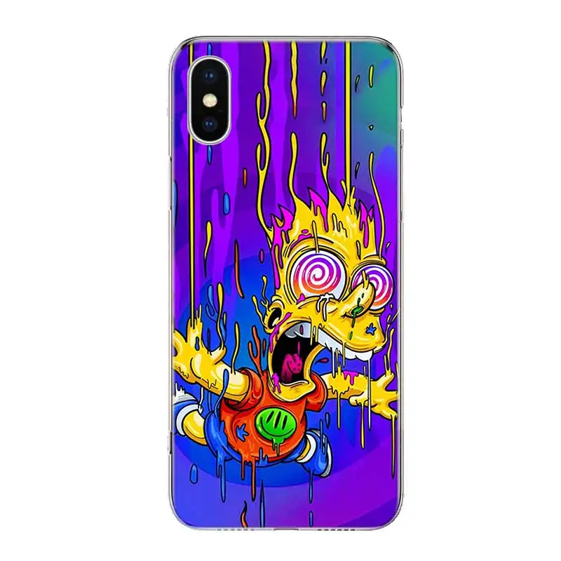 

Homer J.Simpsons Cover Phone Case For iPhone 11 12 Mini Pro 7 6 X 8 6S Plus XS MAX + XR 5S SE 10 Ten Art TPU Coque Capa Shell