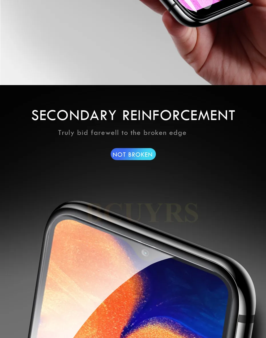 3 шт. защитный Стекло для samsung Galaxy A50 A40 A20 Экран протектор для samsung M10 M20 M30 A30 A70 A80 A90 A10 закаленное Стекло