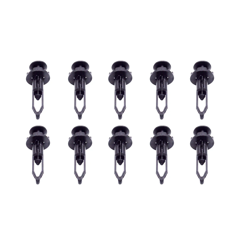 

10PCS/lot For Toyota Auto Car Plastic Rivet Push Clip 9mm Hole Balck Car Body Plastic Push Pin Rivet Fasteners Clips