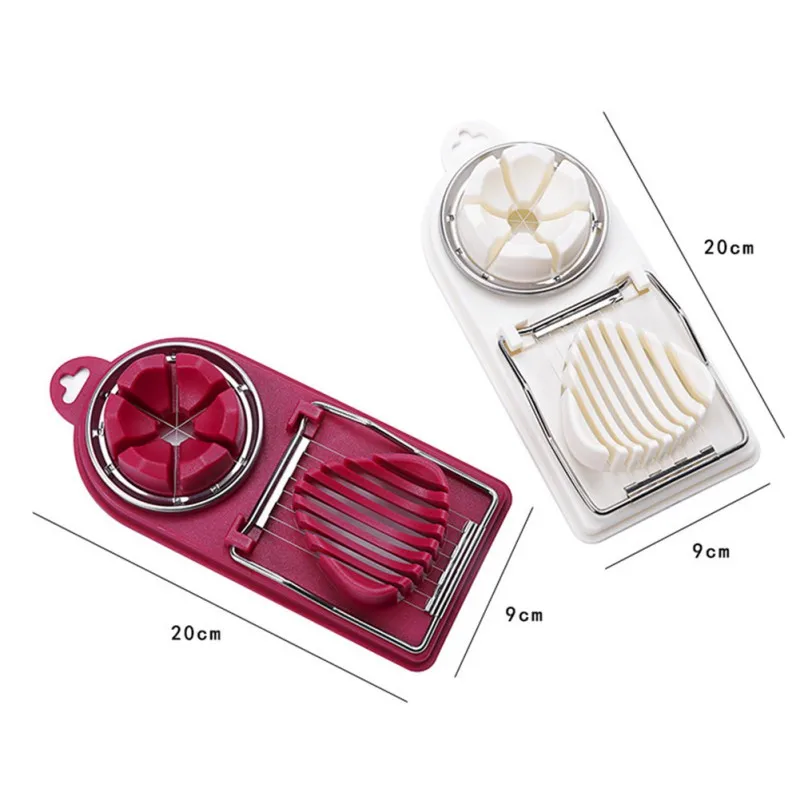 

Stainless Steel Egg Splitter Multi-Function Egg Cutter Cheese Singularity And Banana Cutting Kitchen Accessories