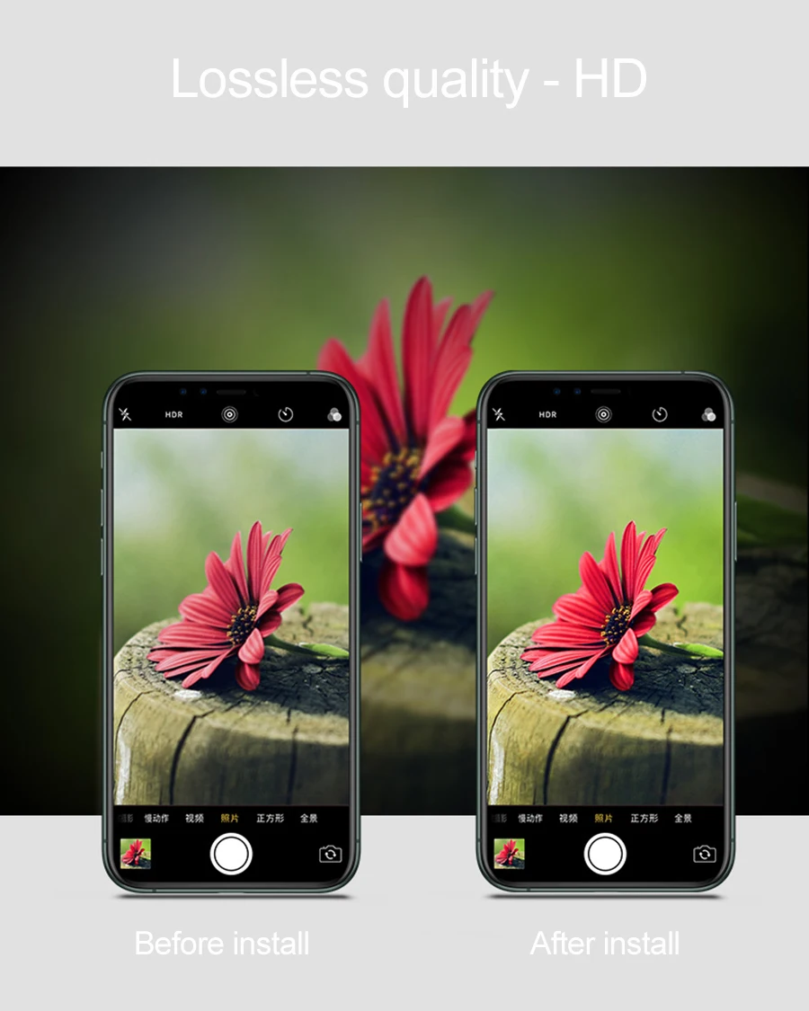2 шт закаленное стекло на iPhone XS XR X 11 Pro Max стеклянный объектив камеры протектор экрана для iPhone 11 Защитная стеклянная пленка
