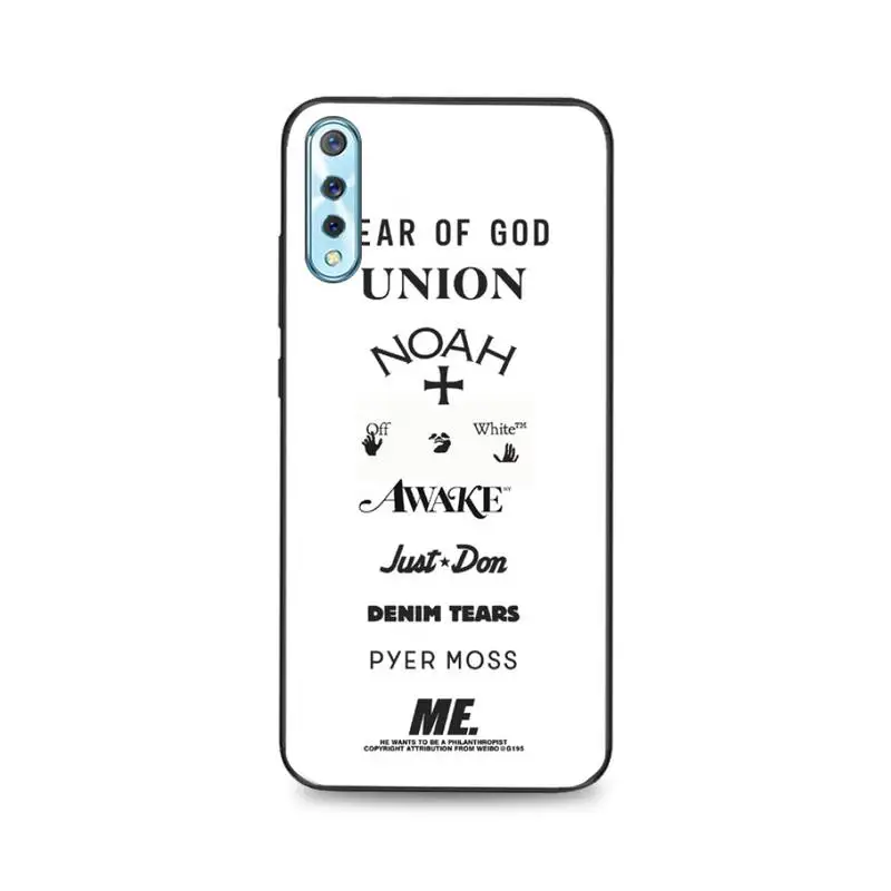 HTXian New York Brand Custom Soft чехол для телефона Vivo V17 Neo Y91C Y11 Y19 Y17 Y15 U1 U3 V11i IQOO V11 V15 Pro |