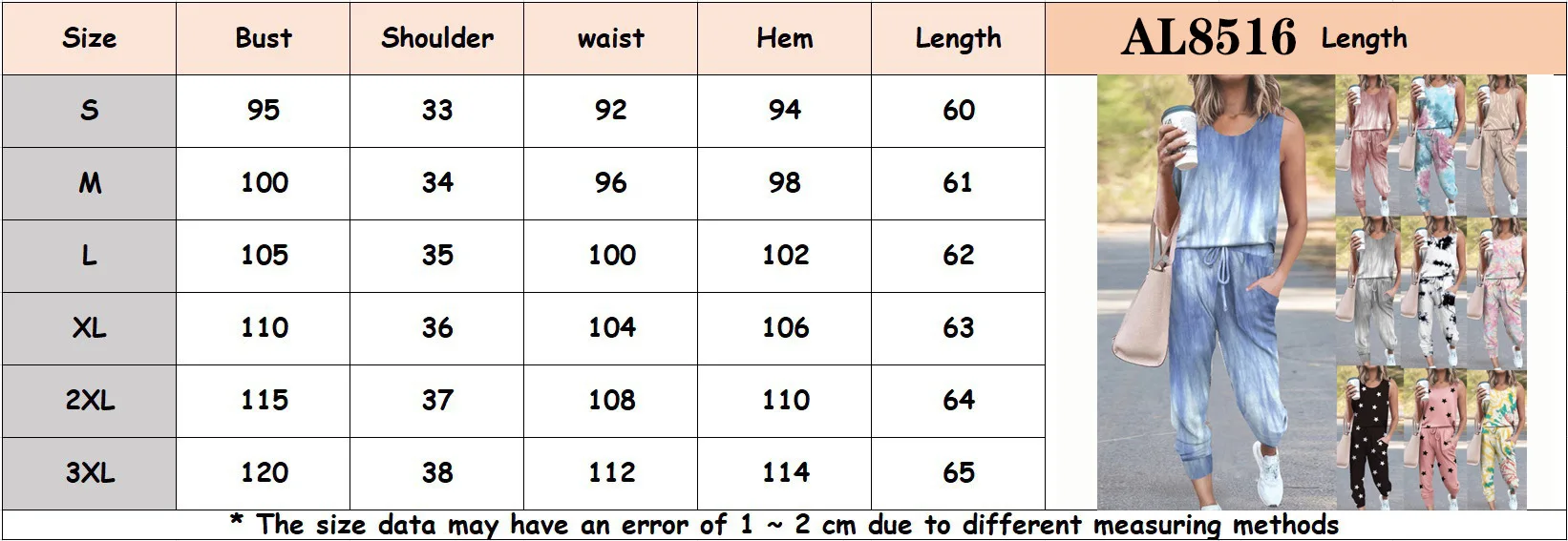 

WEPBEL Sleeveless Tanks Pants Suits 2 Piece Sets Outfits Loose Homewear Women Sets Solid Color Printing Causal Homewear Sets