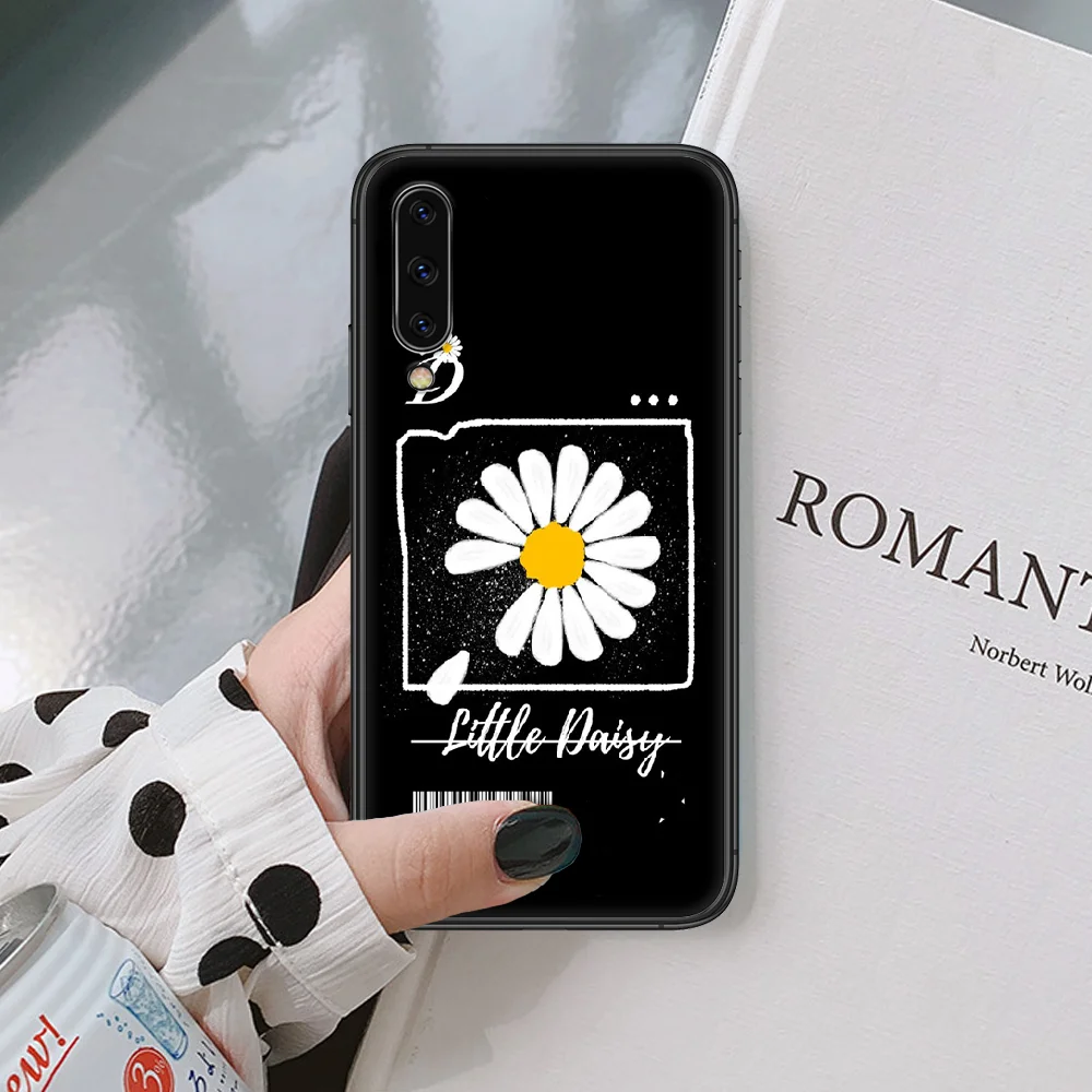 

G dragon daisy Flower Phone Case For Samsung Galaxy A 3 5 7 8 10 20 20E 21S 30 30S 40 50 51 70 71 Black black Waterproof