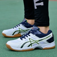 new professional tennis shoes for men women mesh breathable badminton volleyball shoes indoor sport training sneakers tennis men