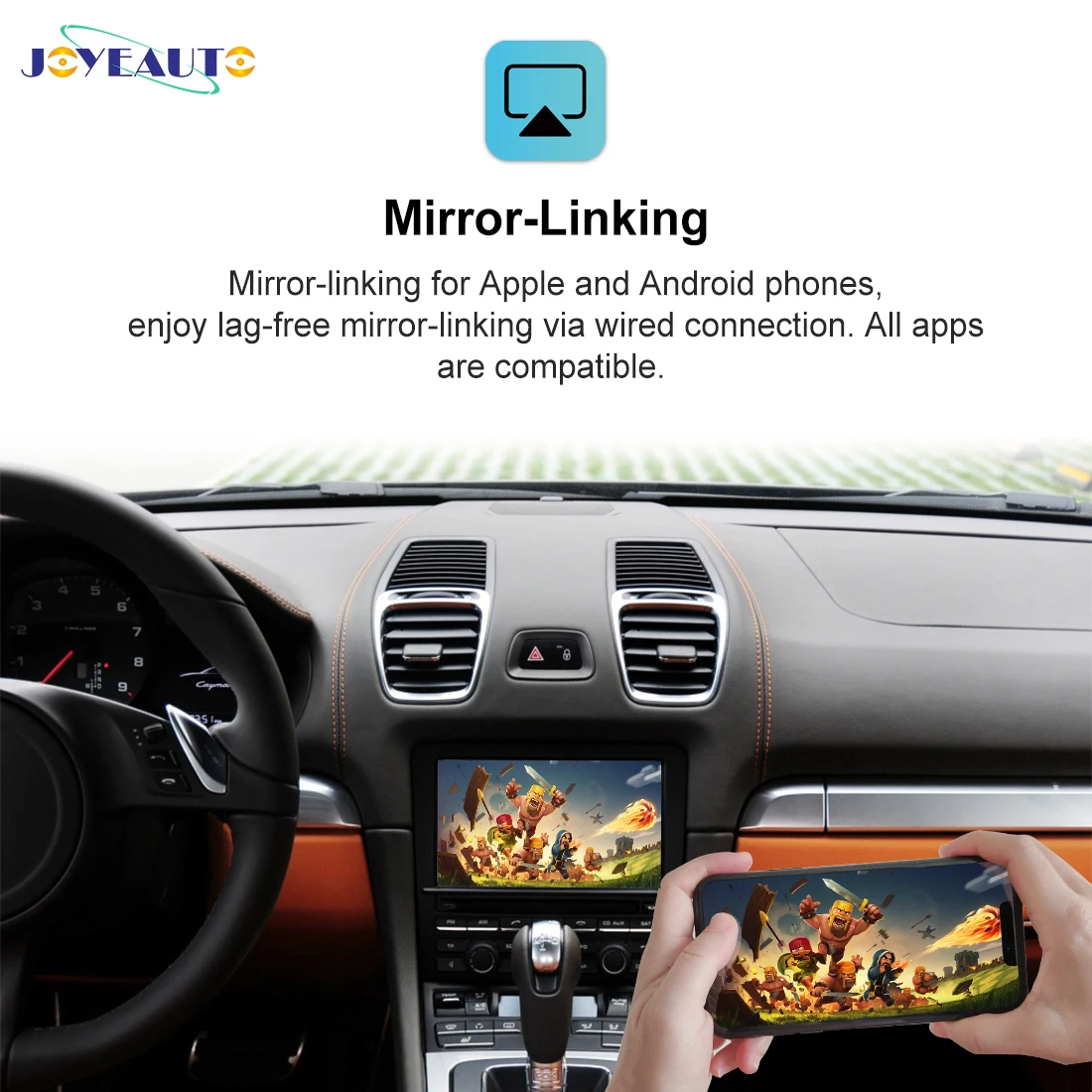 구매 JoyeAuto-무선 애플 카플레이, 포르쉐 2010-2016 CDR3.1 911 마칸 파나메라 카이엔 보스터 카플레이 안드로이드 자동 모듈 박스