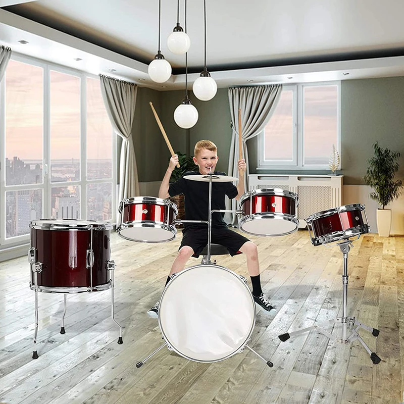 Детский барабанный набор из 5 предметов для младших музыкальных инструментов