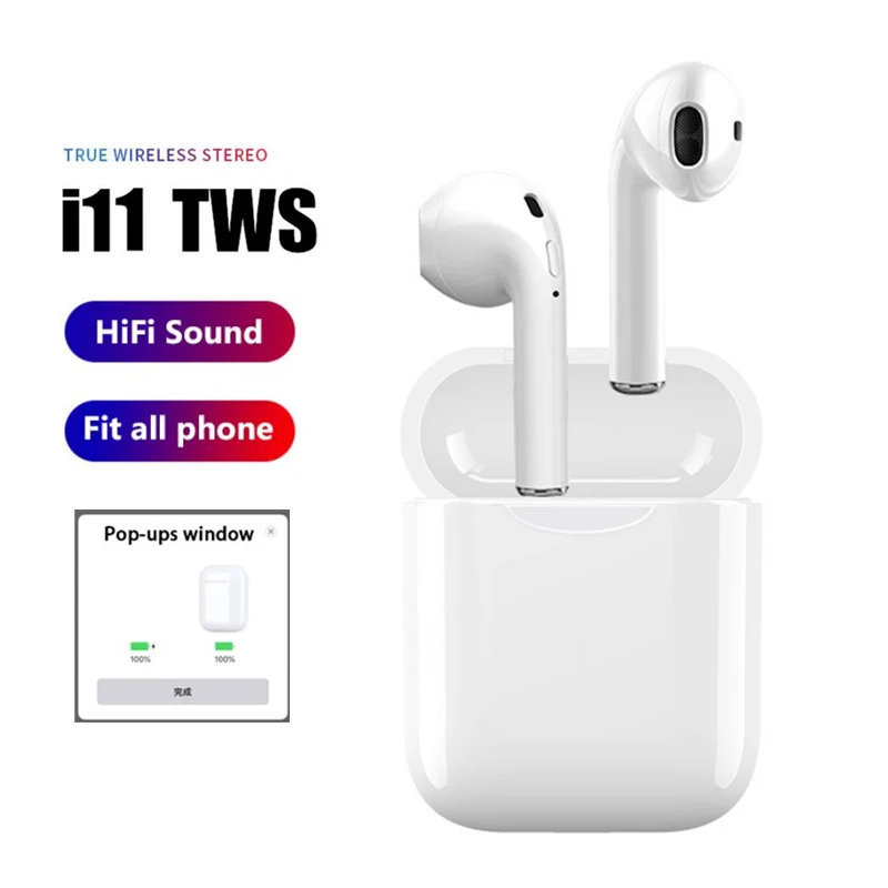 I11 TWS беспроводные наушники Bluetooth 5 0 стерео 3D мини гарнитура для iPhone samsung Xiaomi huawei