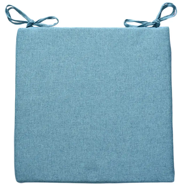 Lake blue 38x38 см/43x43 см плед Подушка для стула Коврик Для Медитации Подушка коврик подушка для сиденья Coussin украшение для дома и офиса диван - Цвет: Lake blue
