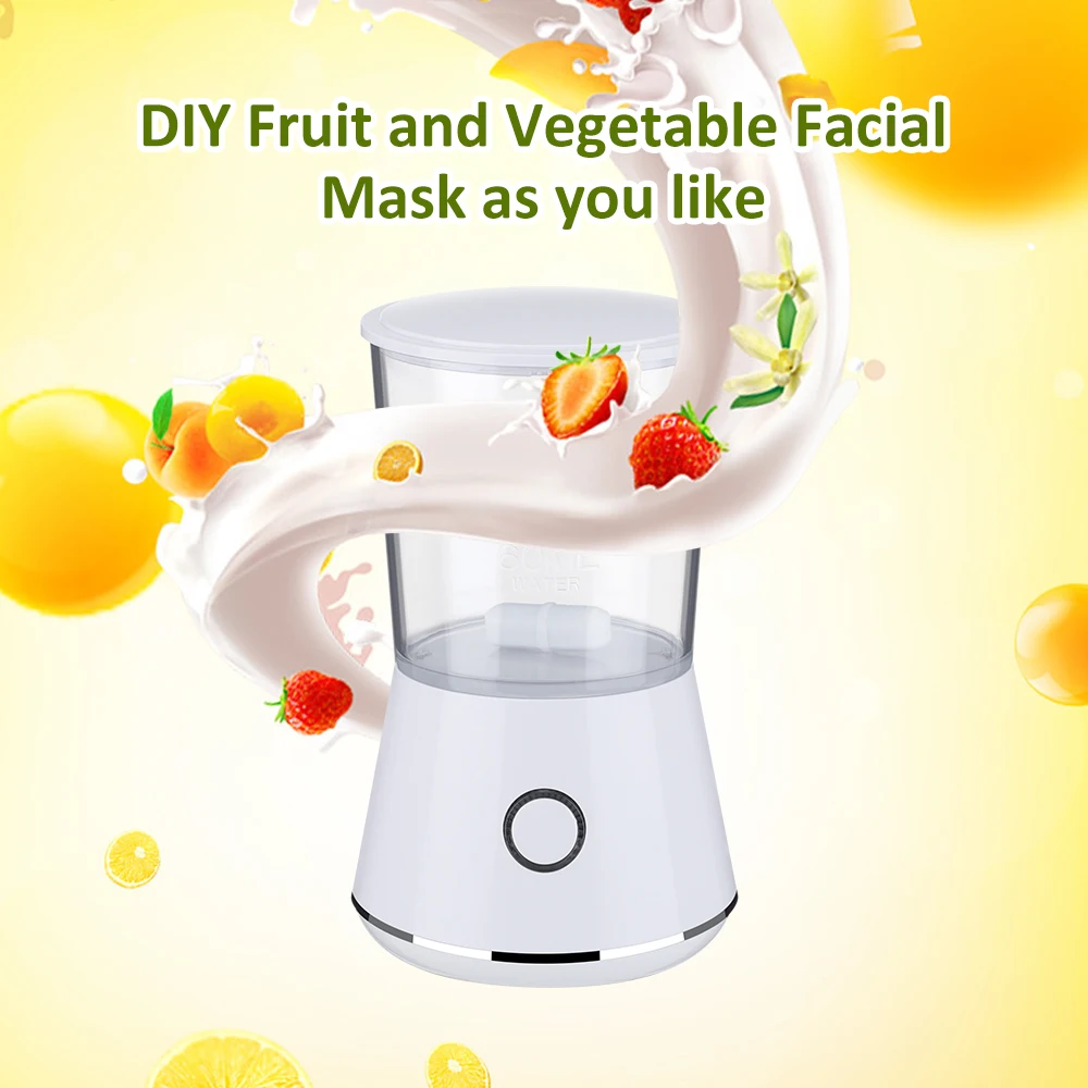DIY Fruit Vegetable Facial Mask Maker Face Machine Skin Care Tool Automatic Collagen Beauty SPA Tools | Красота и здоровье