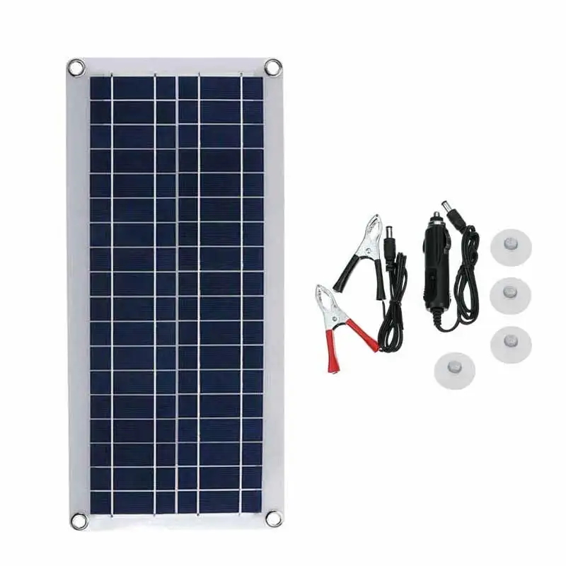 Блок питания на солнечной батарее 50 Вт 12 В USB Контроллер заряда регулятор