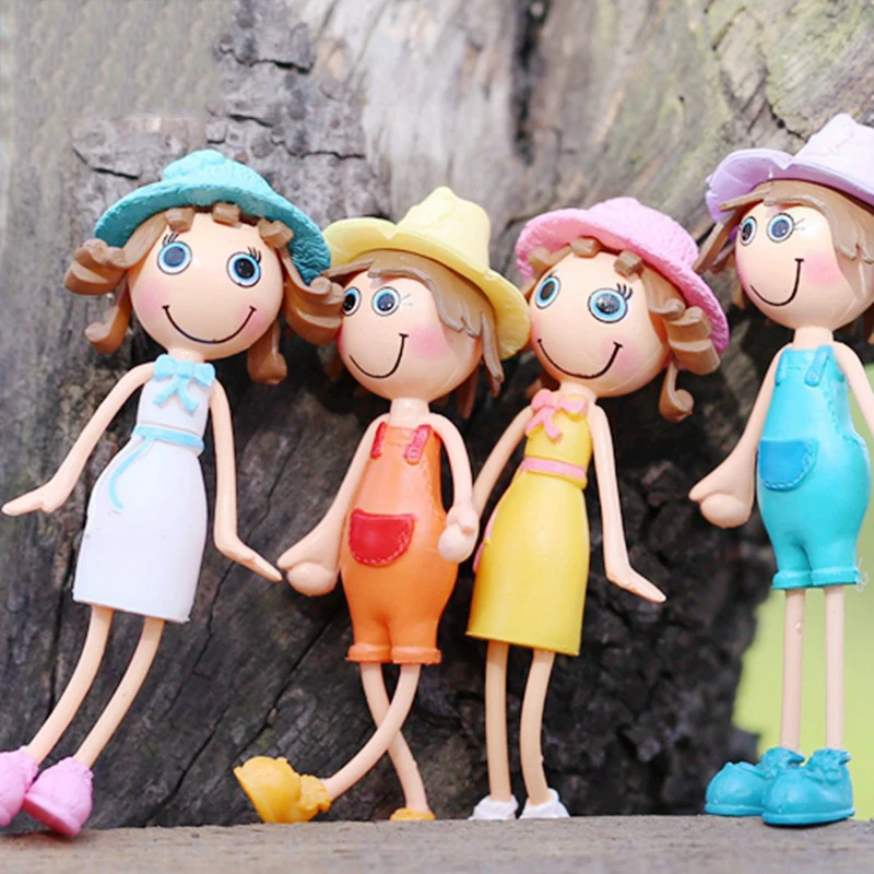 1 шт. милые куклы Sunshine Girls большого размера для террариумов миниатюрные экшн