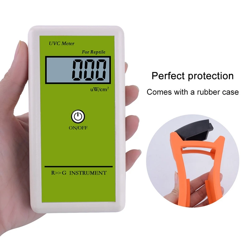 

UVB Meter UVB Tester High Accuracy UVB Detector UVB Test Instrument for Reptile UVB Meter Luminosity Measurement Tool