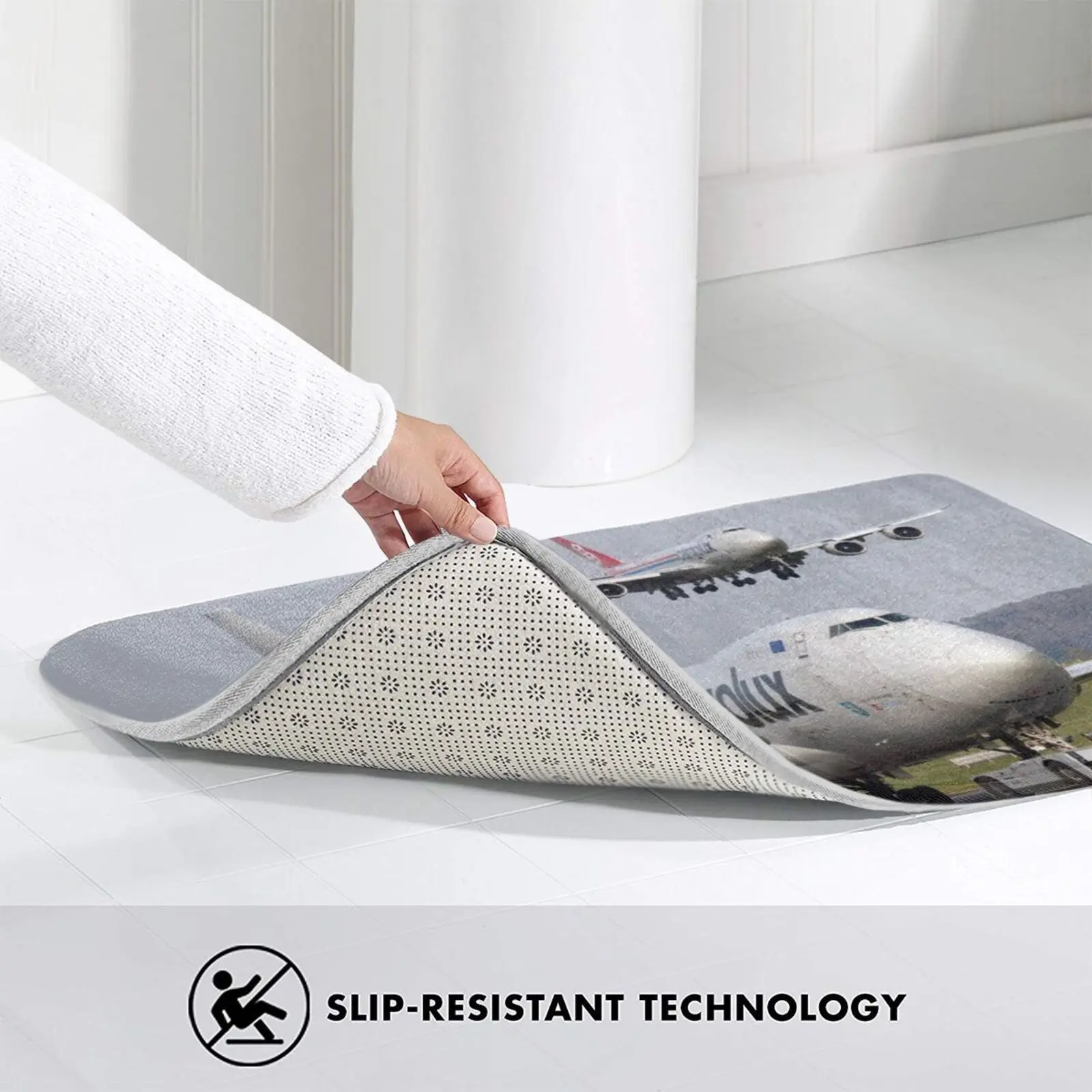 

Double Cargolux Carpet Mat Rug Cushion Soft Cargolux 747 Boeing Plane Spotting