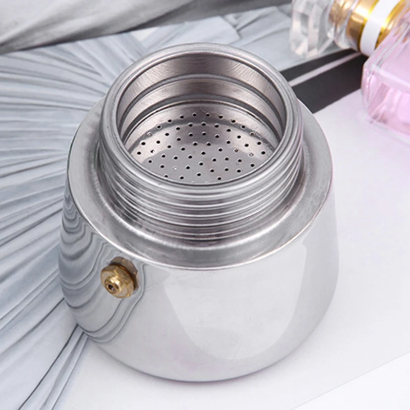 450 мл нержавеющая сталь кофейник Mocha эспрессо латте Перколятор кофеварка с