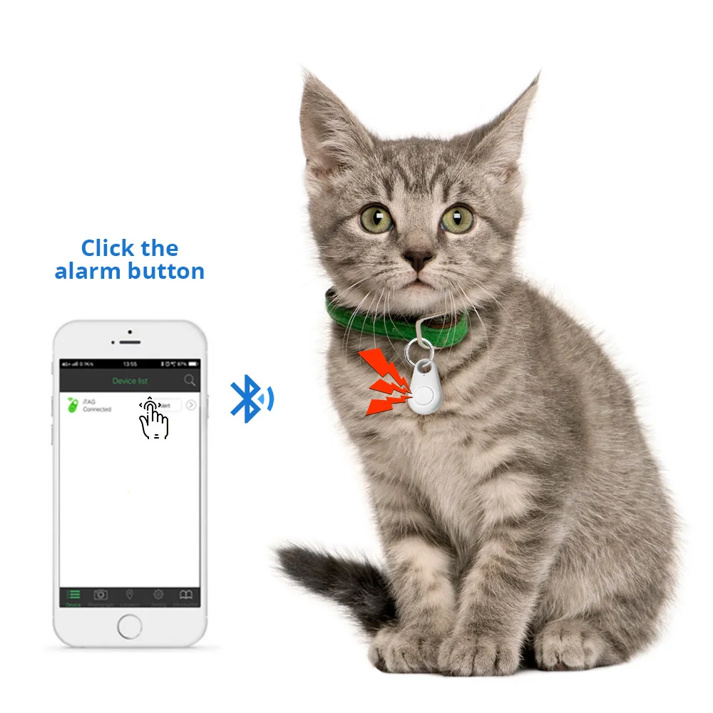 Умный мини gps трекер для домашних животных анти потерянный водонепроницаемый