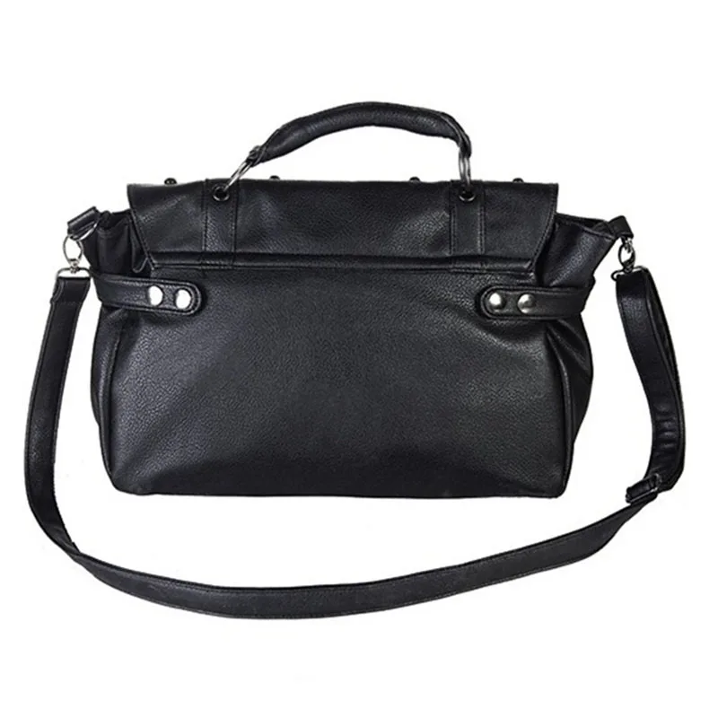 Панк Череп заклепки роскошные сумки женские Дизайнерские Модные Винтажные