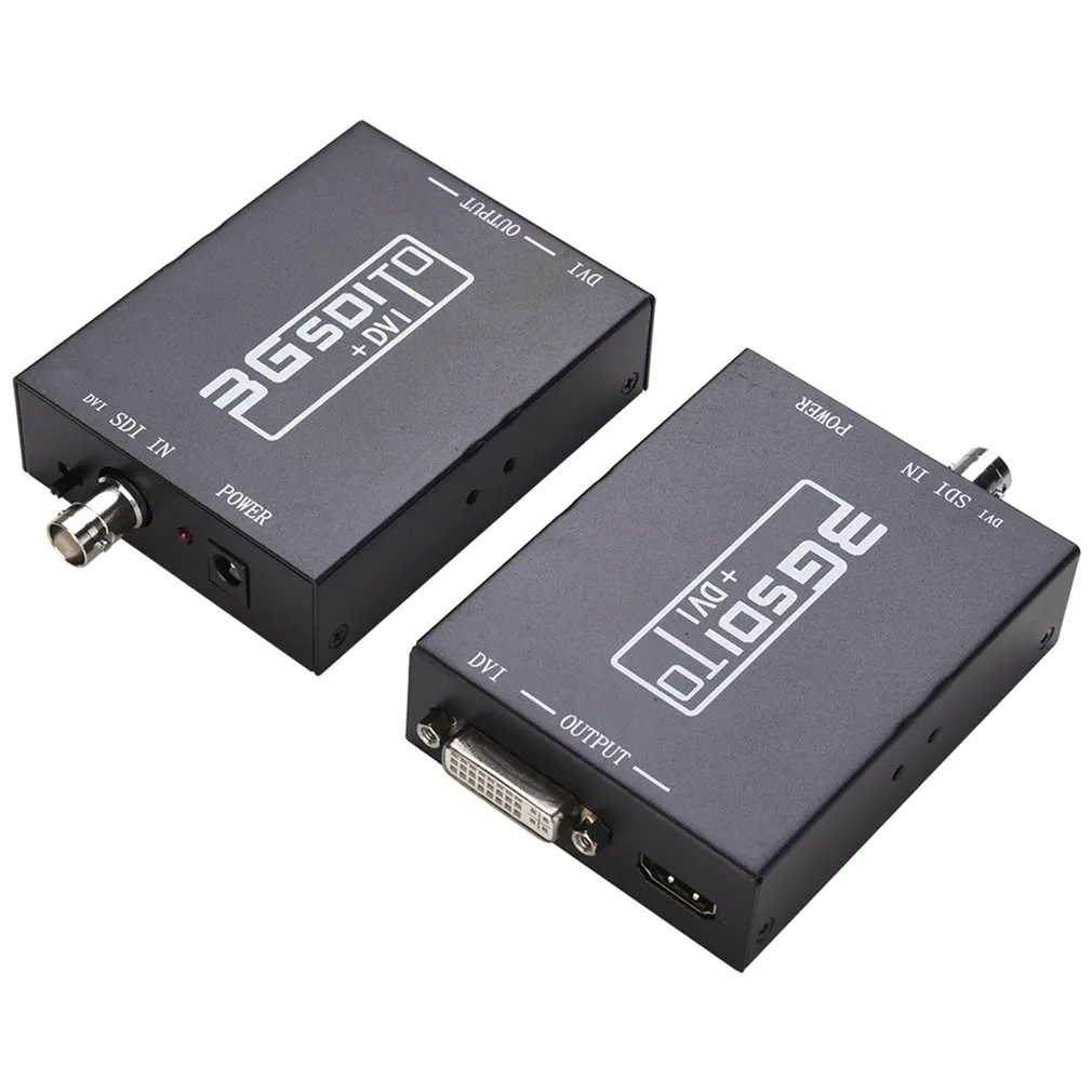 Мини-преобразователь видео SDI в HDMI-совместимый адаптер преобразователь с