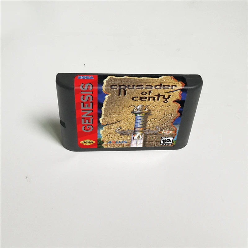 Crusader и Centy (Батарея сохранить) 16 бит MD карточная игра для Sega Megadrive игровой консоли