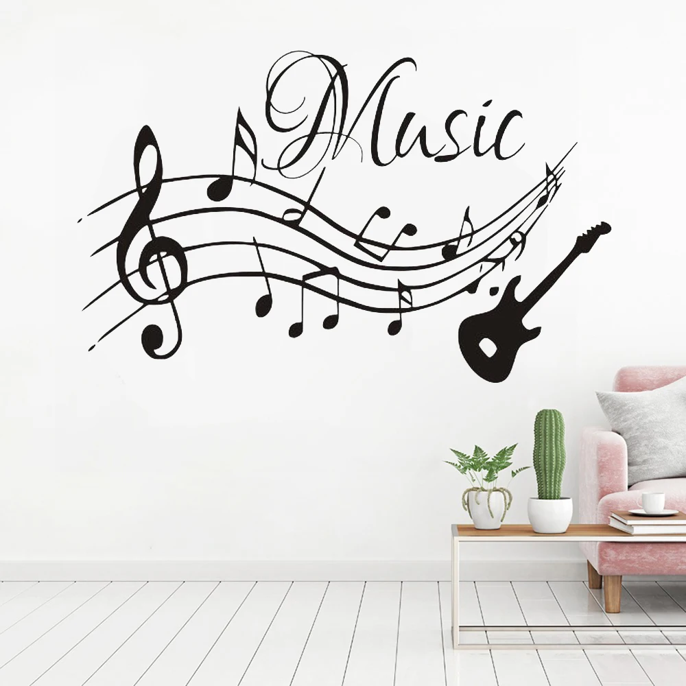 наклейки на стену музыкальная тематика. наклейки на стену в музыкальном стиле. музыка wall. роспись стен в музыкальном стиле. наклейки на музыкальную тему.